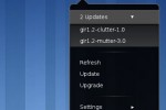 GNOME-Shell 面板升级提醒“更新指示器”