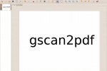 PDF文字识别工具 gscan2pdf 1.0.0发布 PPA 安装