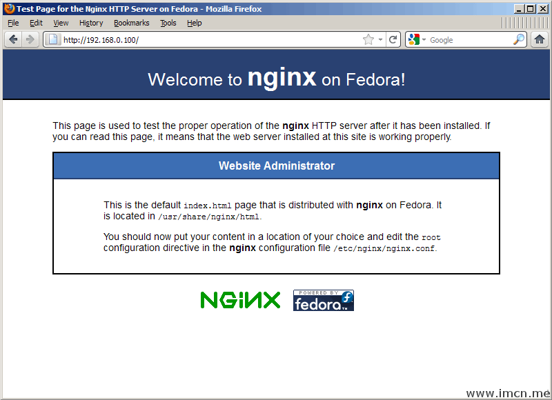 Nginxwebsite