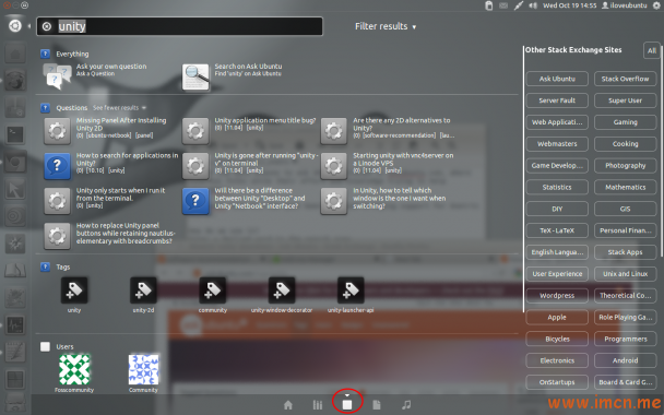 unity asubuntu lens 0.2