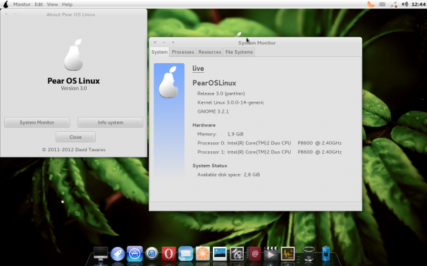 基于gnome3.2.1桌面