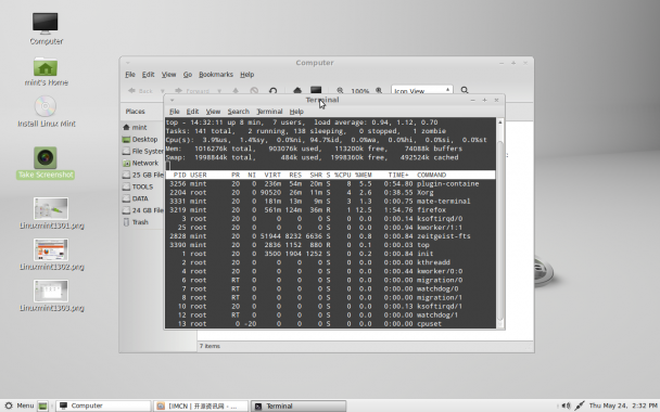 Linux Mint 13
