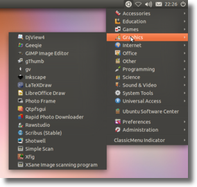 Ubuntu 12.04 用户安装 ClassicMenu Indicator 菜单