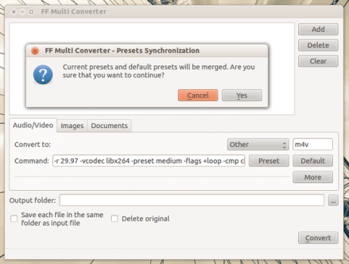 FF Multi Converter synchronize