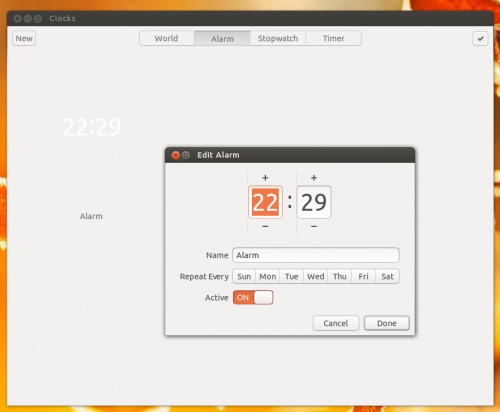 gnome clocks alarm 38