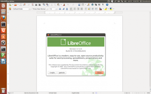 libreoffice 4.1