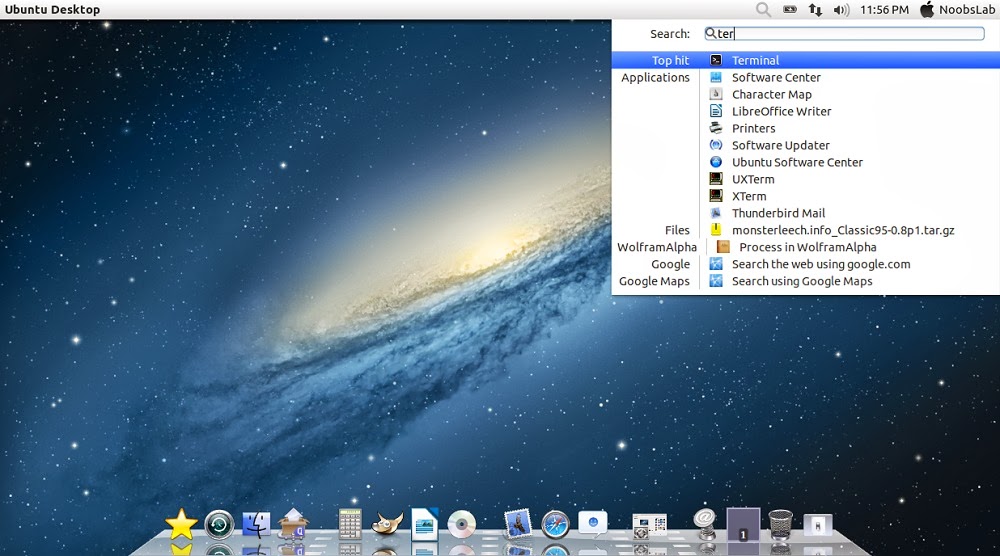在 Ubuntu 13.04 Raring Ringtail/12.10/12.04/Linux Mint 上安装 Mac OS X 主题