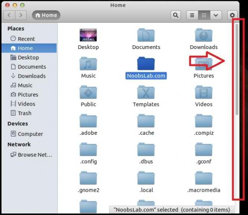 scrollbars