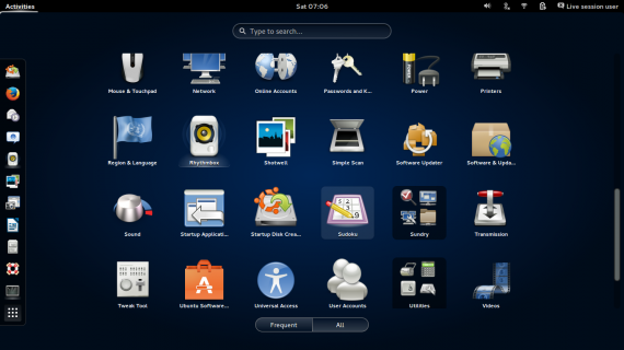 Ubuntu gnome 13.10 启动器