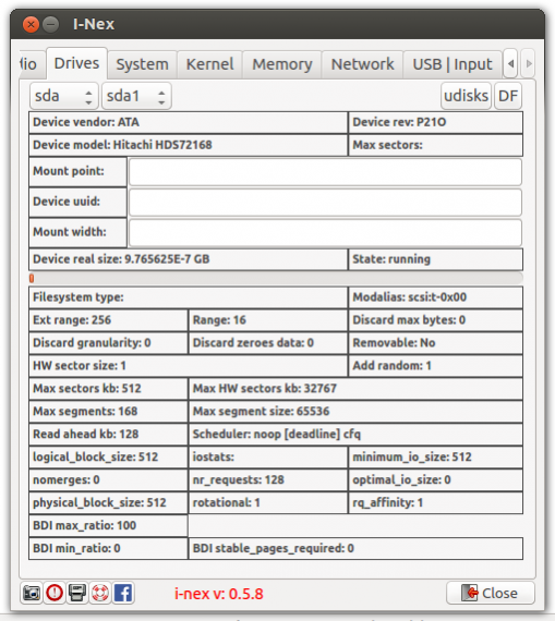 I-Nex drives 0.5.8
