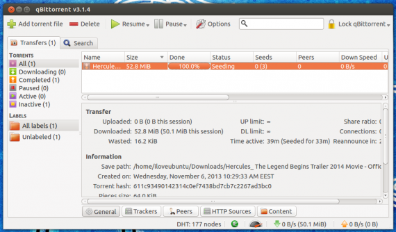 qBittorrent 3.1.4