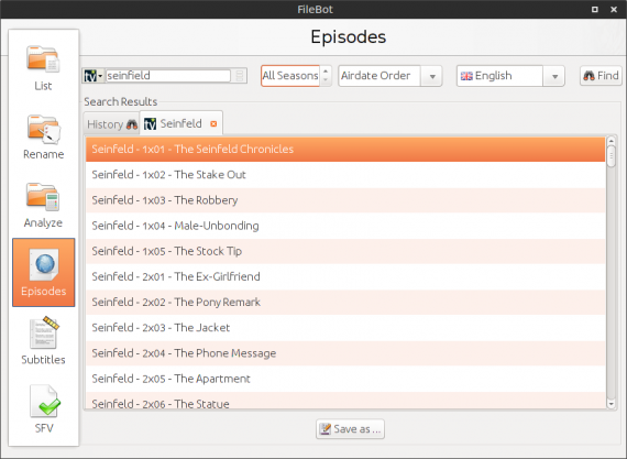 FileBot 4.0