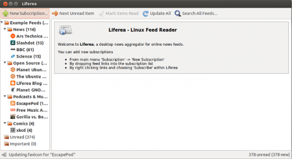 Liferea 1.10