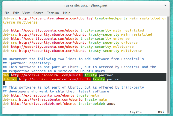 Canonical Partner Repository