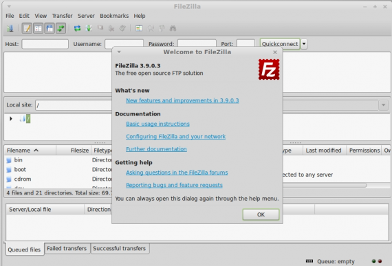 Как обновить filezilla в ubuntu