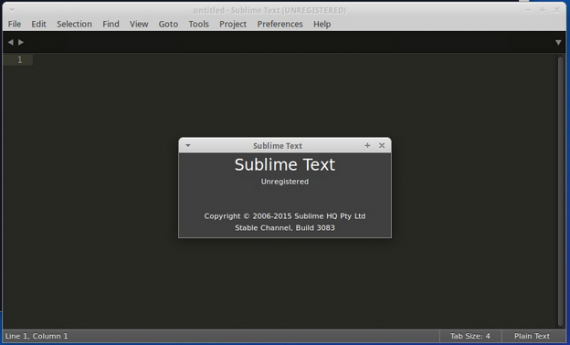 ubuntu 用戶安裝代碼編輯器 sublime text 3 (build 3083)