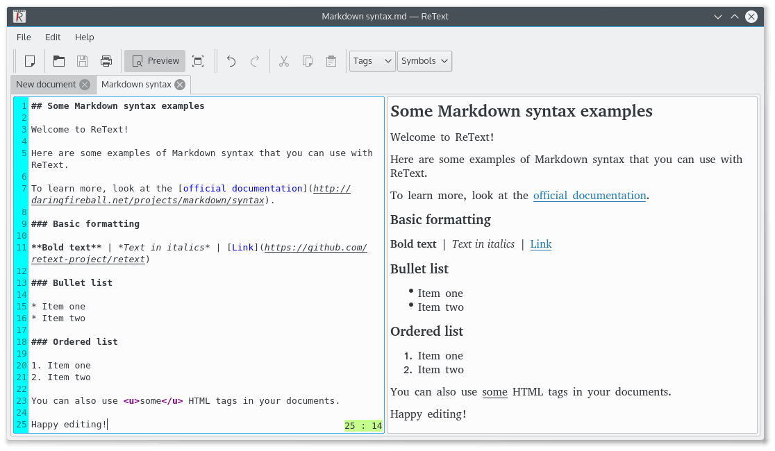 Linux下9个Markdown编辑器Linux下9个Markdown编辑器
