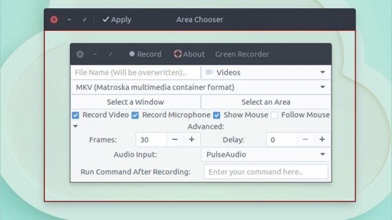 Green Recorder 2.0 发布-让你记录 Wayland 屏幕