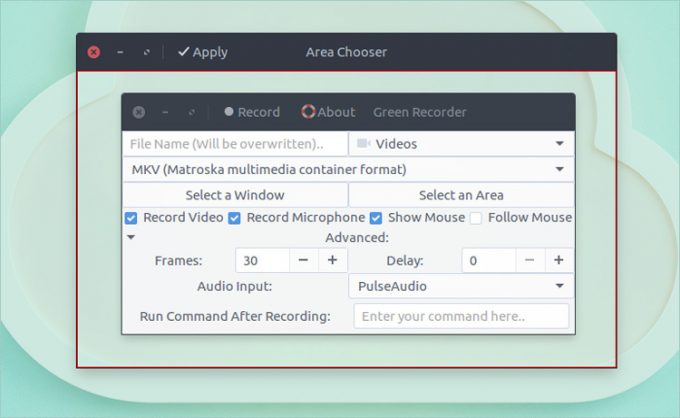 Green Recorder 2.0 发布-让你记录 Wayland 屏幕