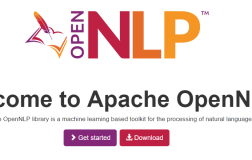 自然语言处理工具 OpenNLP 1.8.0 发布啦！自然语言处理工具 OpenNLP 1.8.0 发布啦！