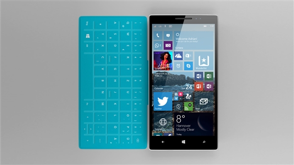 Surface手机的谍照Surface手机的谍照