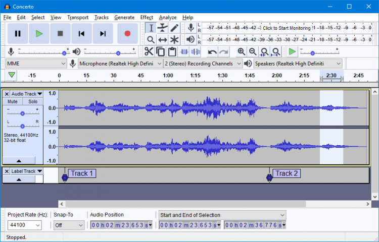 开源音频编辑软件 audacity 2.3.0 发布
