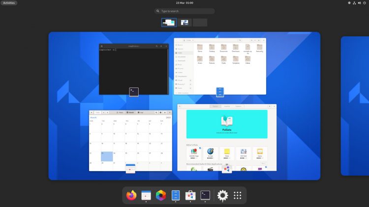 GNOME 40概述