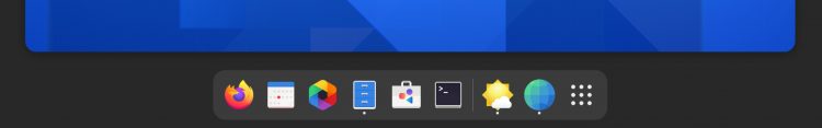 GNOME 40破折号或底座