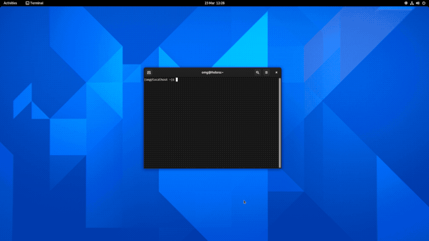 GNOME 40工作区gif