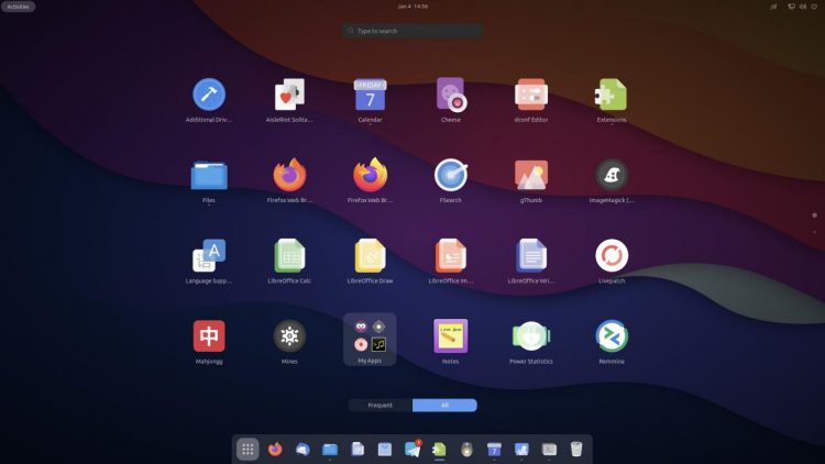 linux fluent icon 主题截图