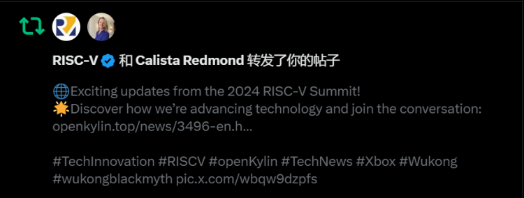 RISC-V官方力赞！openKylin创新成果获国际关注