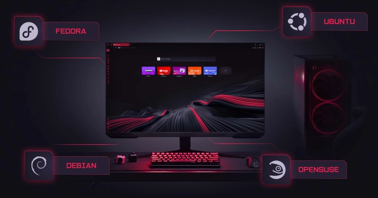 Opera GX promo image made by Opera.