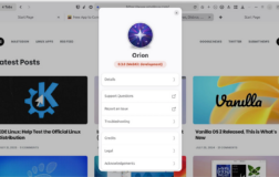 Orion for Linux 0.3.0 新版发布：跨设备同步、广告过滤来了，还把“付费搜索”免费开放体验