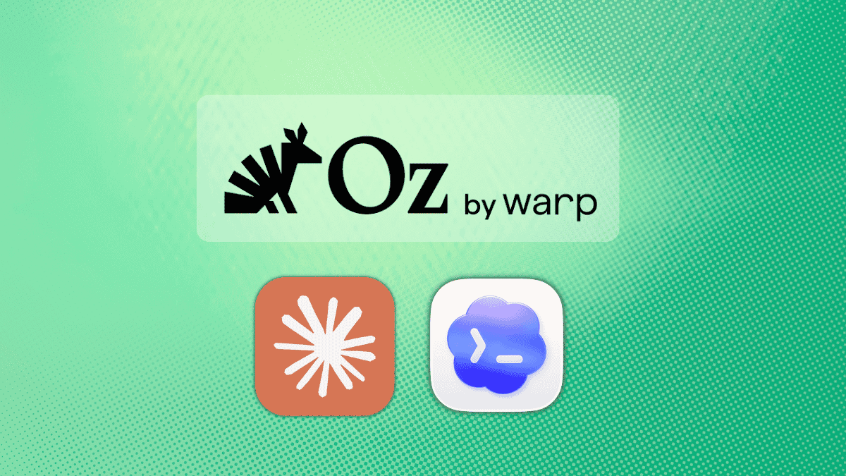 Warp Oz平台统一管理三大编码智能体