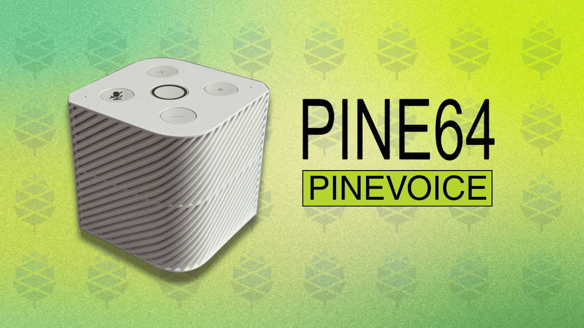 PINE64推出PineVoice：开源智能音箱，Home Assistant版替代Echo