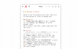 厌倦复杂笔记？Whisp for Linux带你回归简洁
