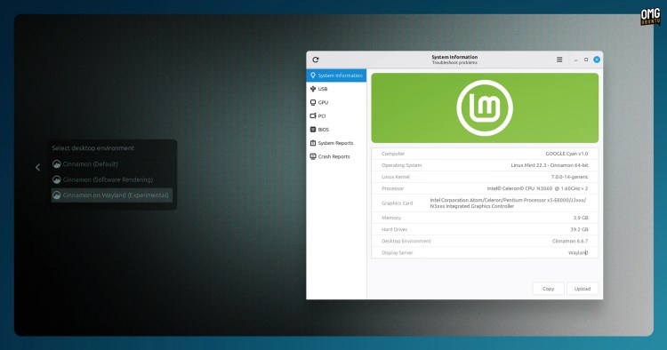 Linux Mint 23全面拥抱Wayland，X11依旧坚挺