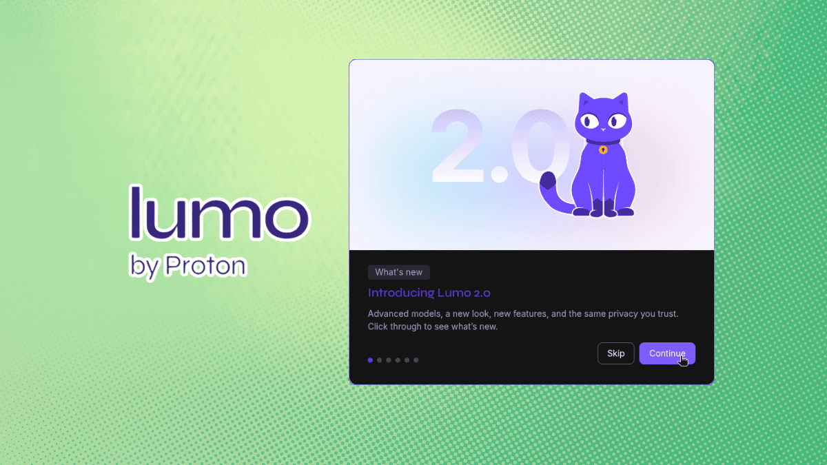 Proton Lumo 2.0隐私AI助手升级:记忆与图像能力齐飞