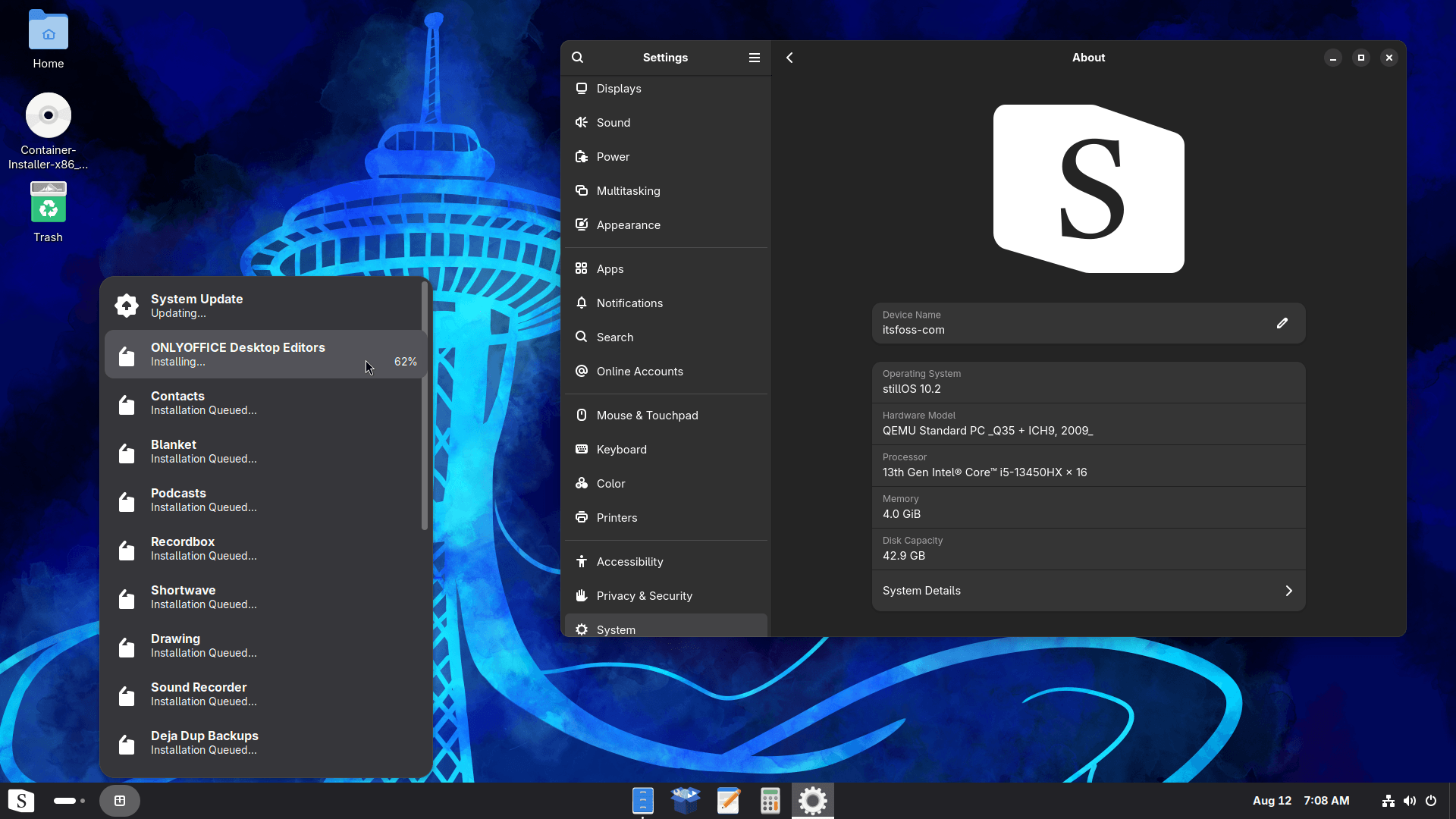 独立开发者再战江湖:stillOS主打免维护Linux桌面