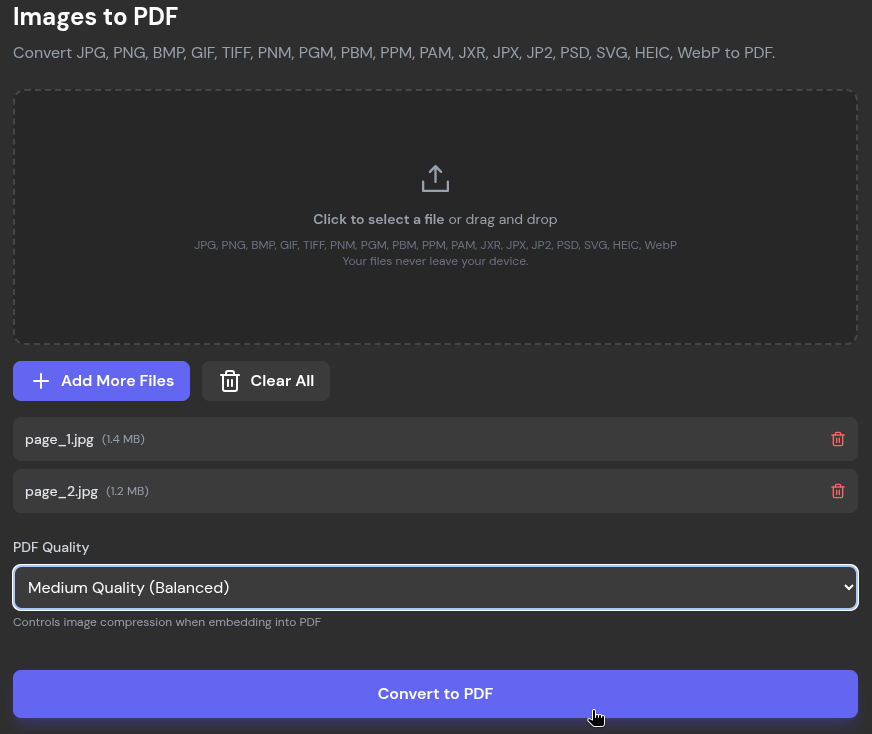 BentoPDF:无需上传的本地PDF处理工具,守护你的隐私安全
