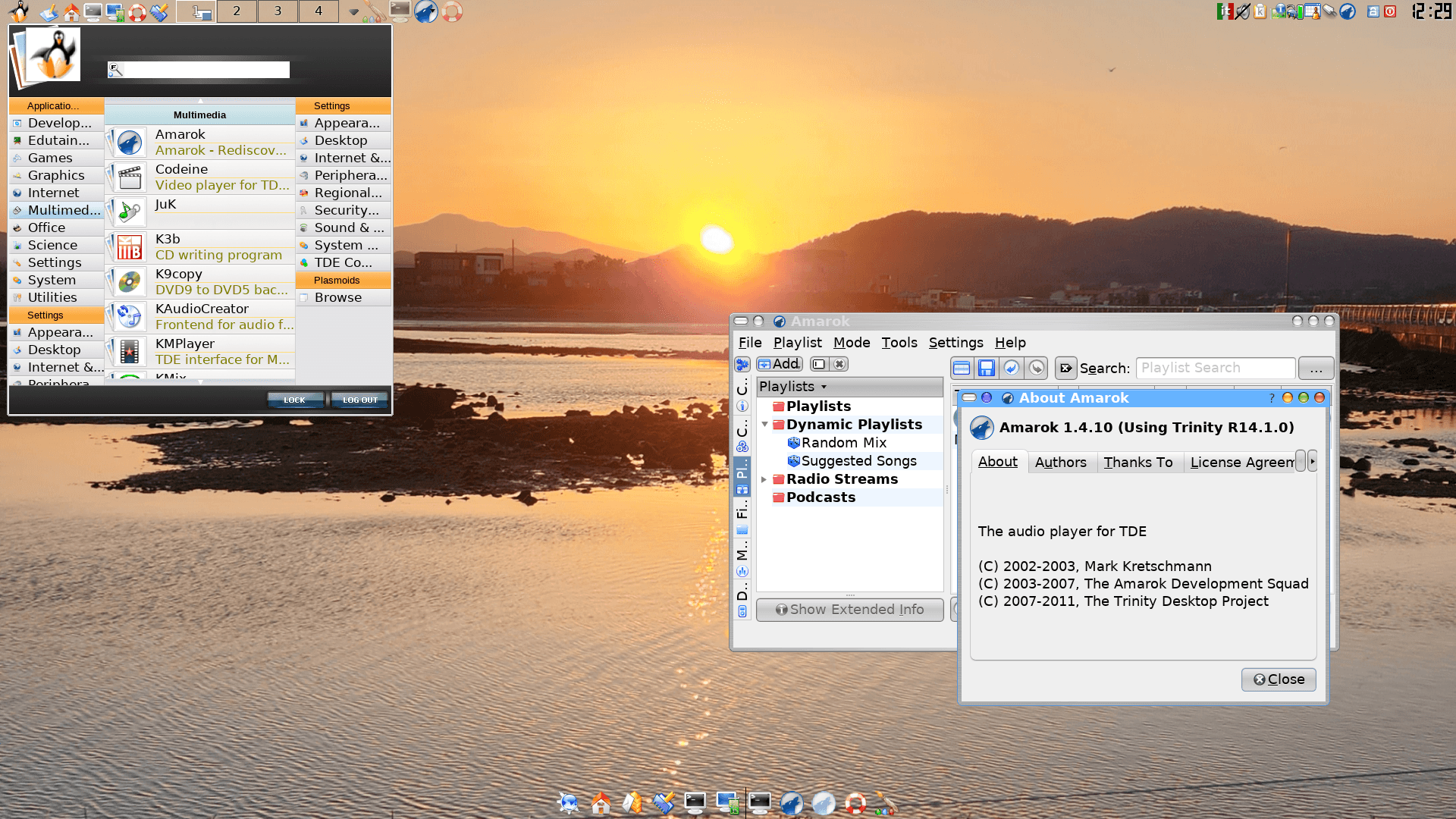 trinity desktop environment