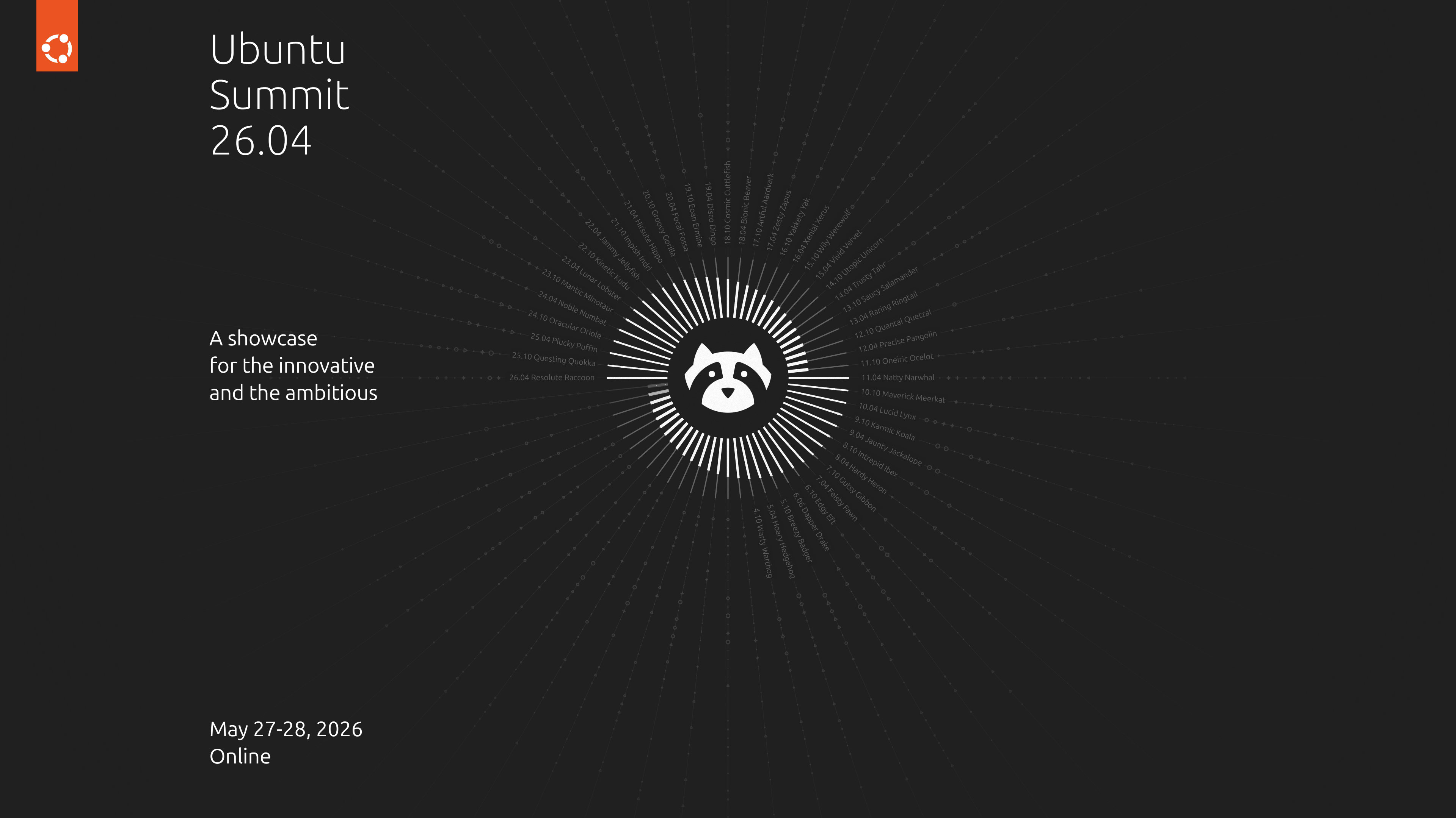 Ubuntu Summit 2026 Banner